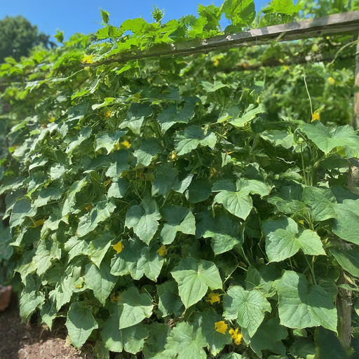 18 DIY Cucumber Trellis Easy Ideas