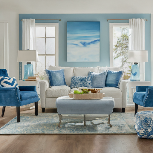 25 Coastal Chic Living Room Ideas