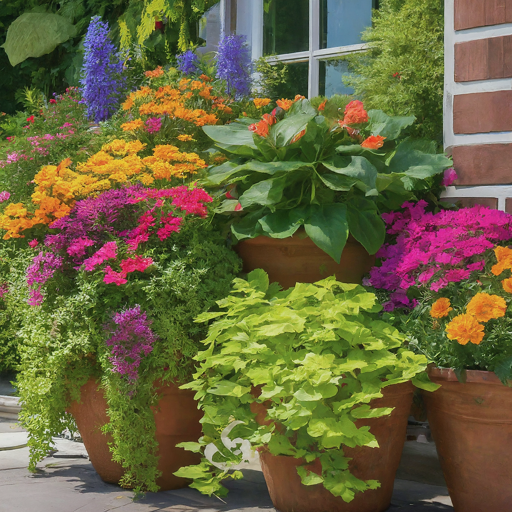 21 Full Sun Container Plants Ideas