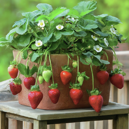 25 Strawberry Planter Ideas