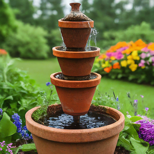 21 DIY Garden Fountains » Comfy Ideas