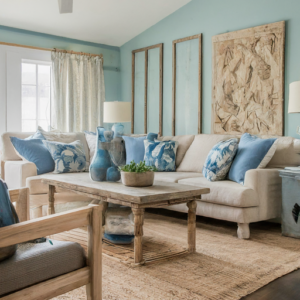 25 Coastal Chic Living Room Ideas » Comfy Ideas