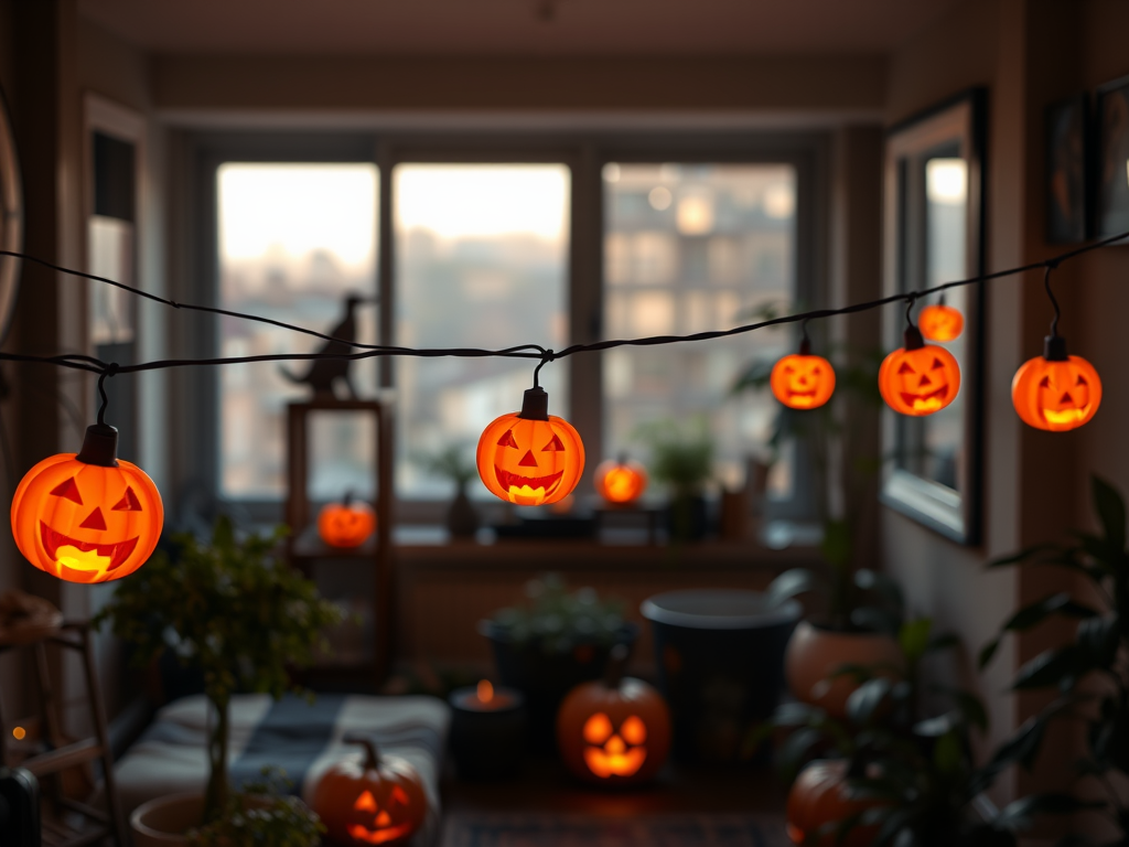 Image for Jack-o'-Lantern String Lights: