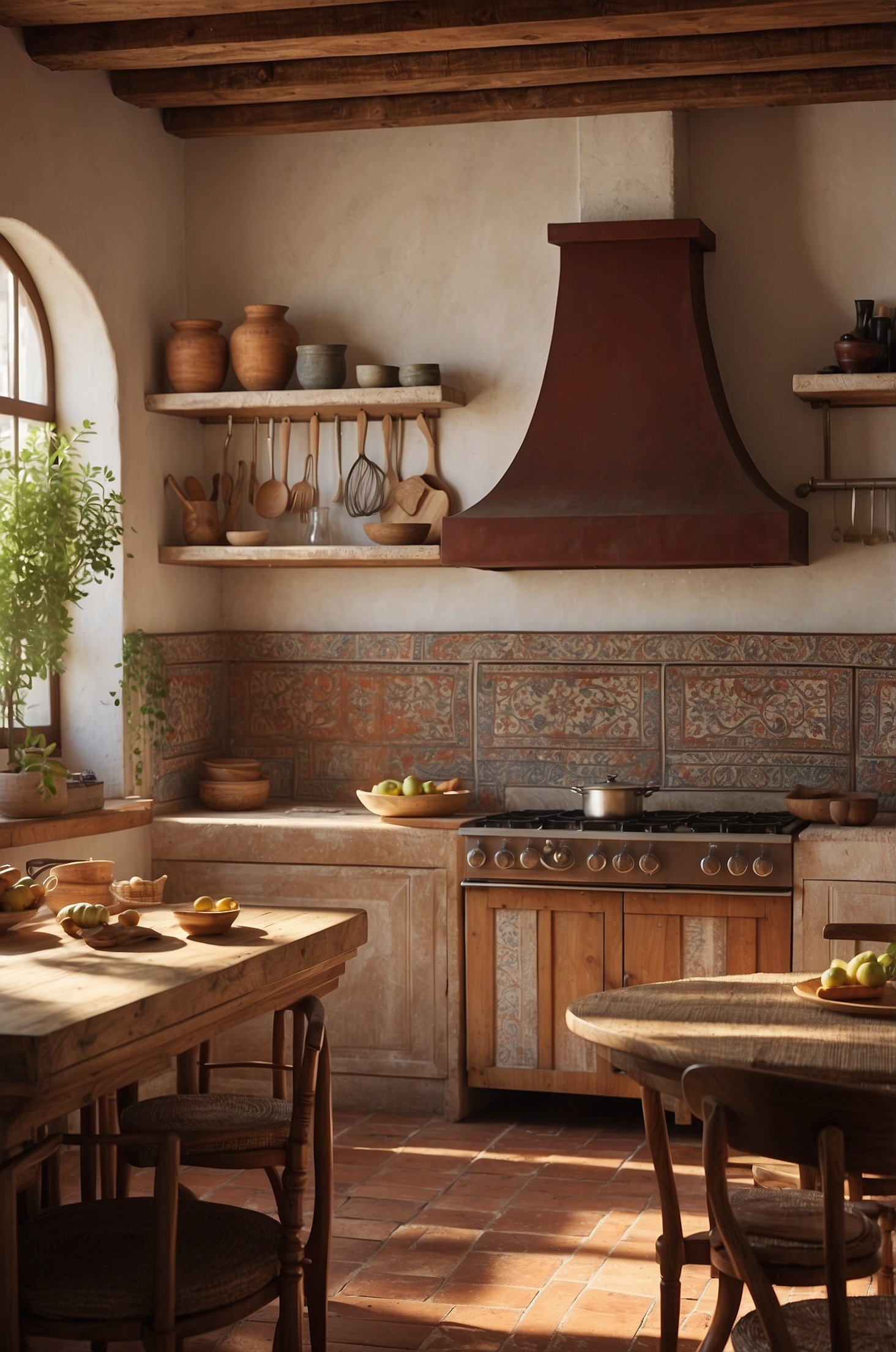 Stunning Spanish Mediterranean Kitchen Ideas