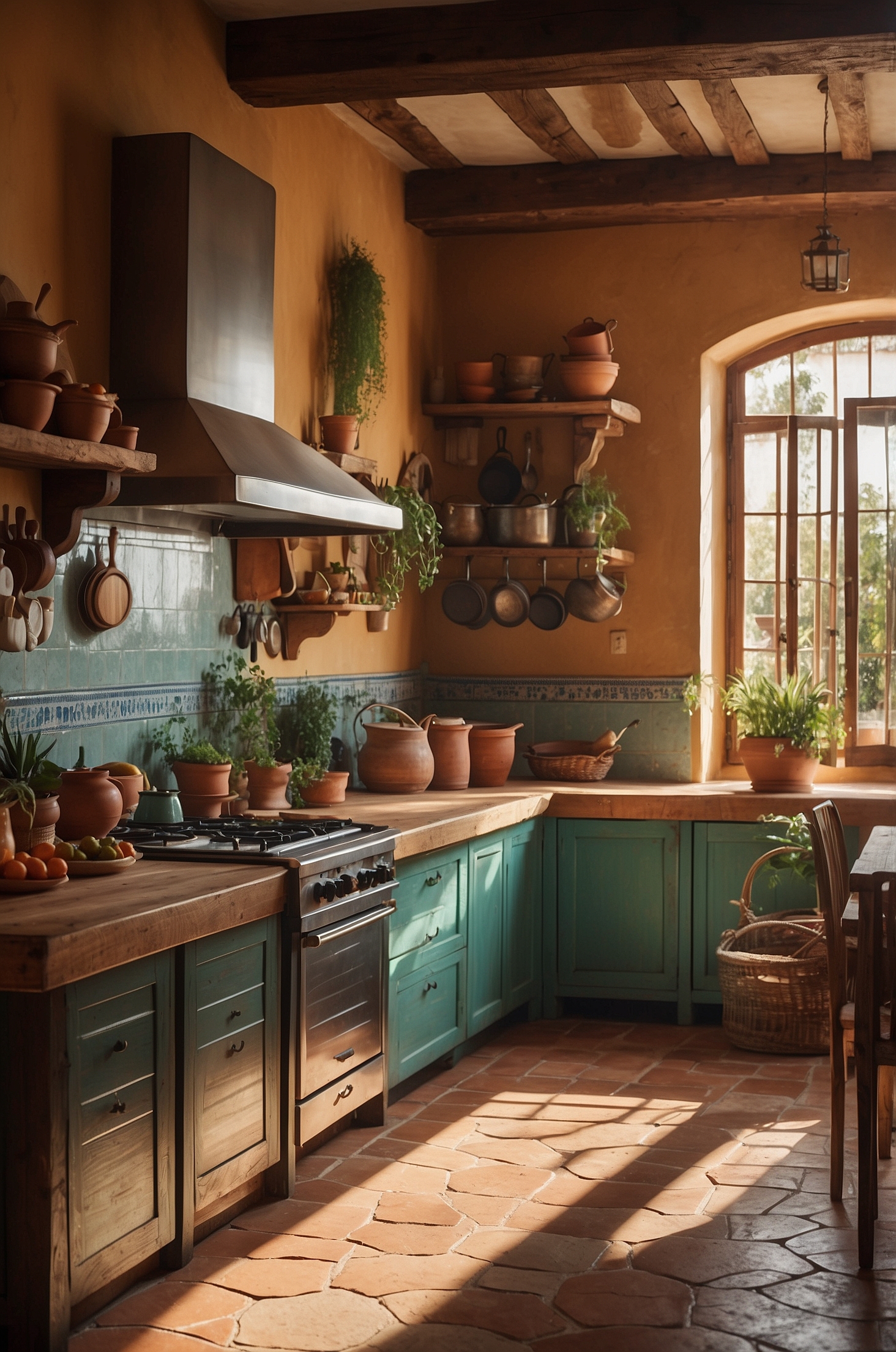 Stunning Spanish Mediterranean Kitchen Ideas