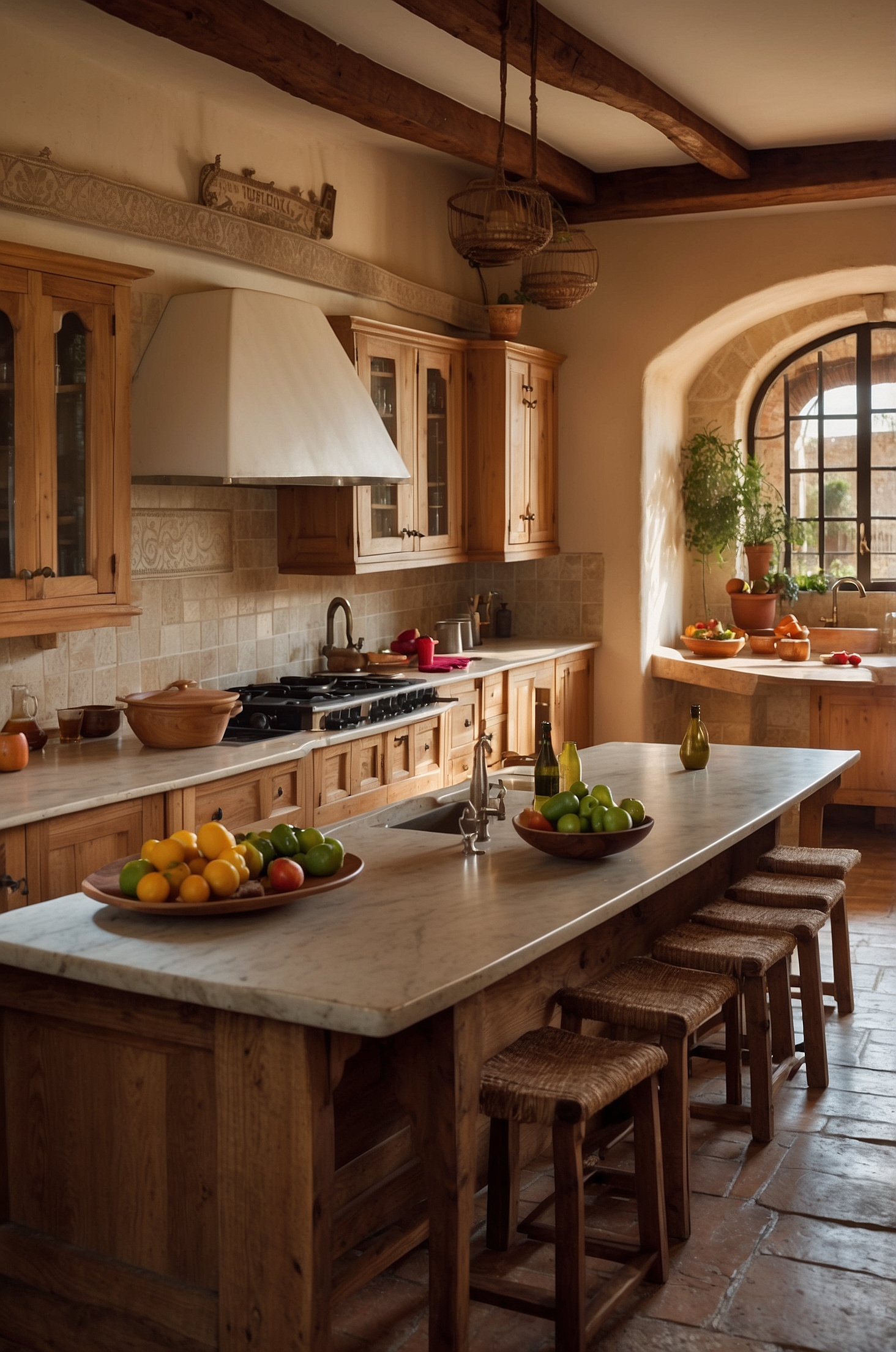 Stunning Spanish Mediterranean Kitchen Ideas