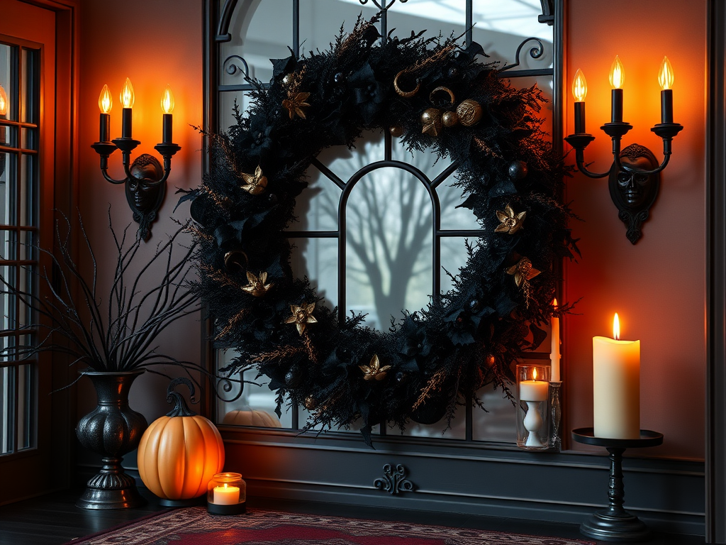 Image for Gothic Glam Wreath: