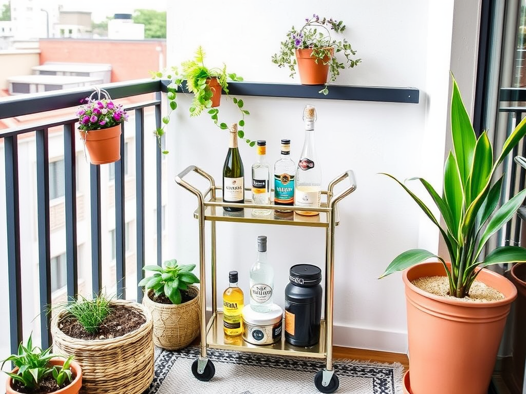 Image for Mini Bar Cart