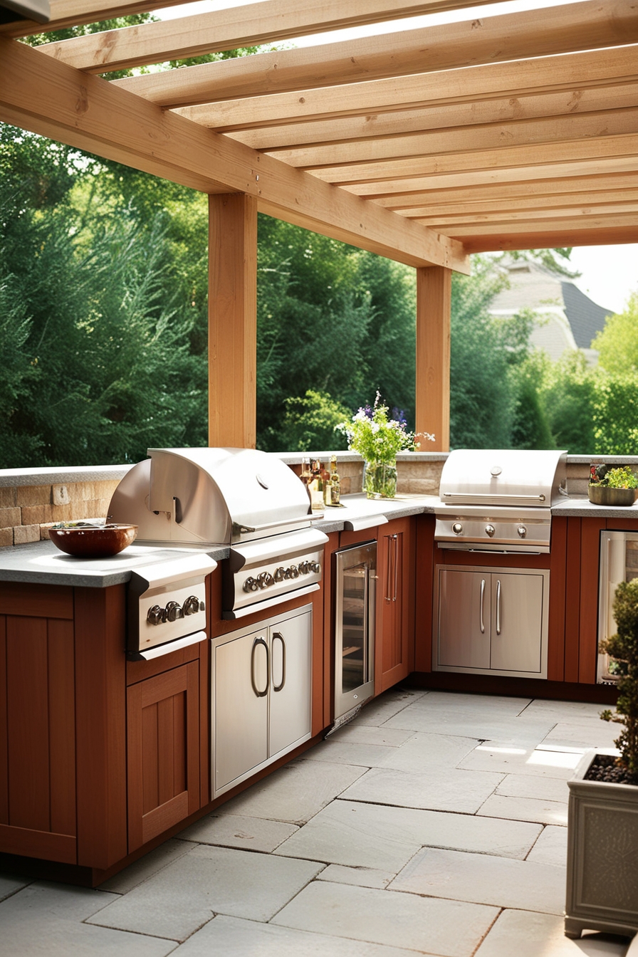 Cheap Outdoor Kitchen 