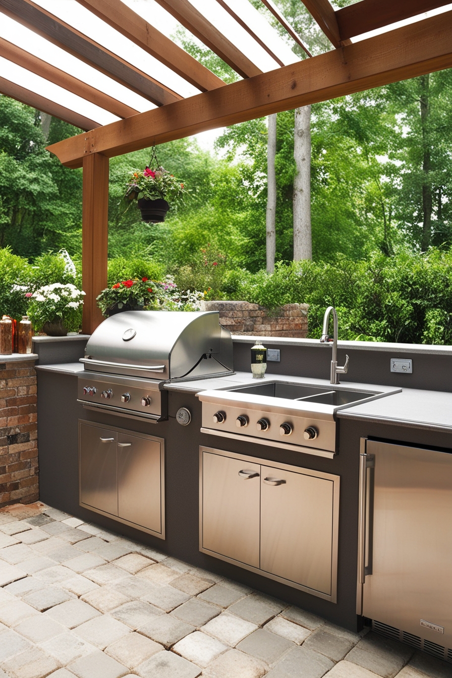 Cheap Outdoor Kitchen 