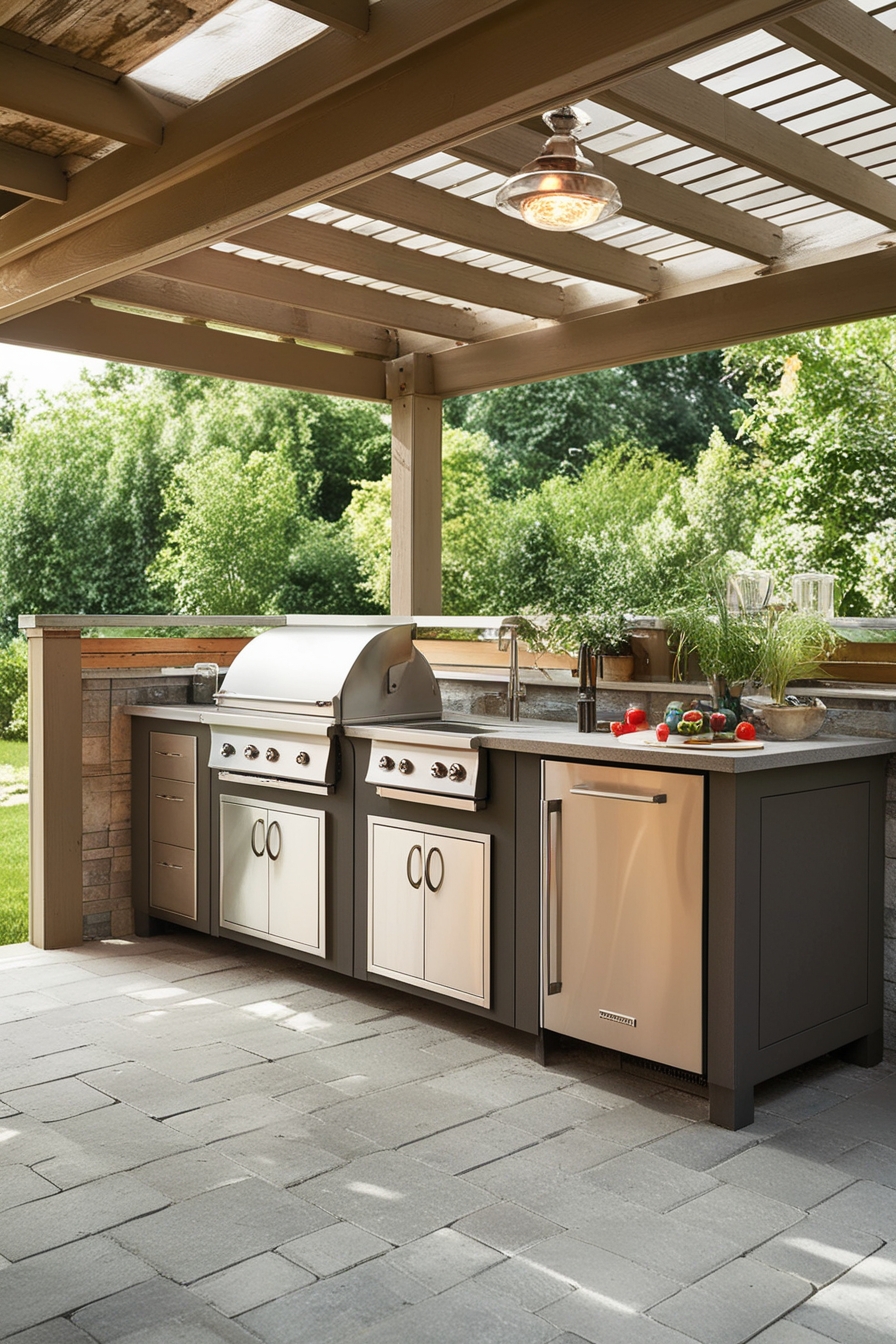 Cheap Outdoor Kitchen 