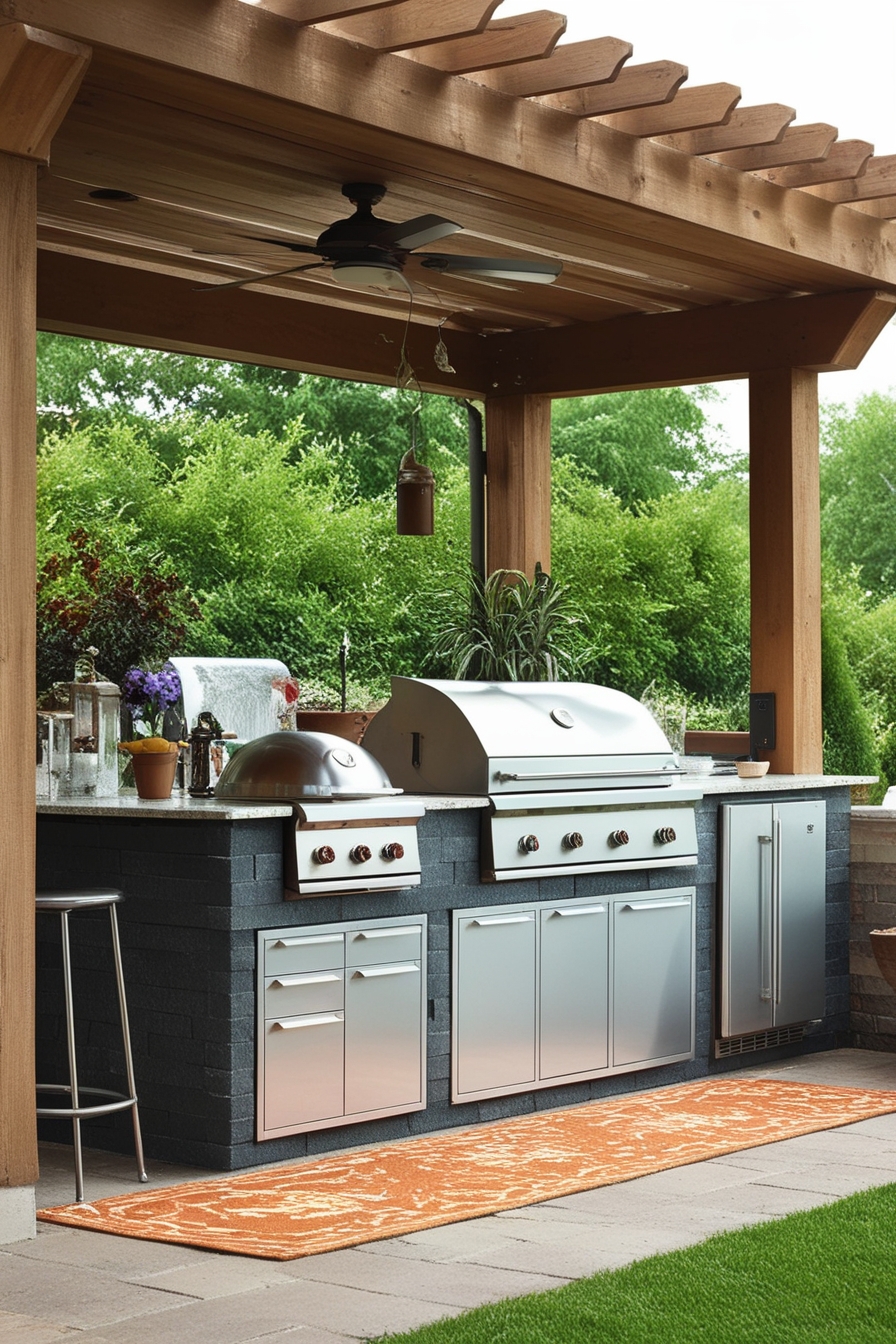 Cheap Outdoor Kitchen 