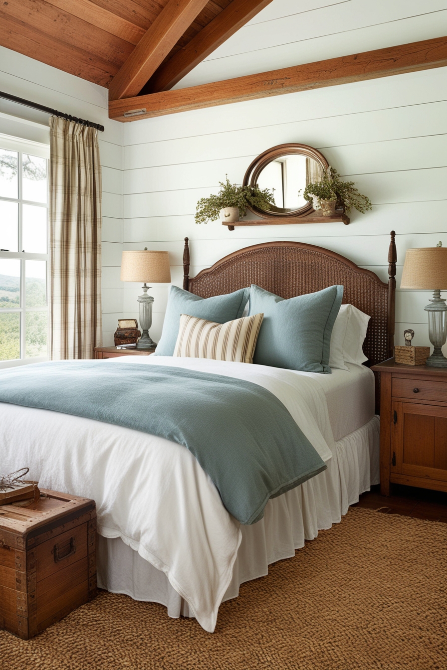 Country-Themed Bedroom 