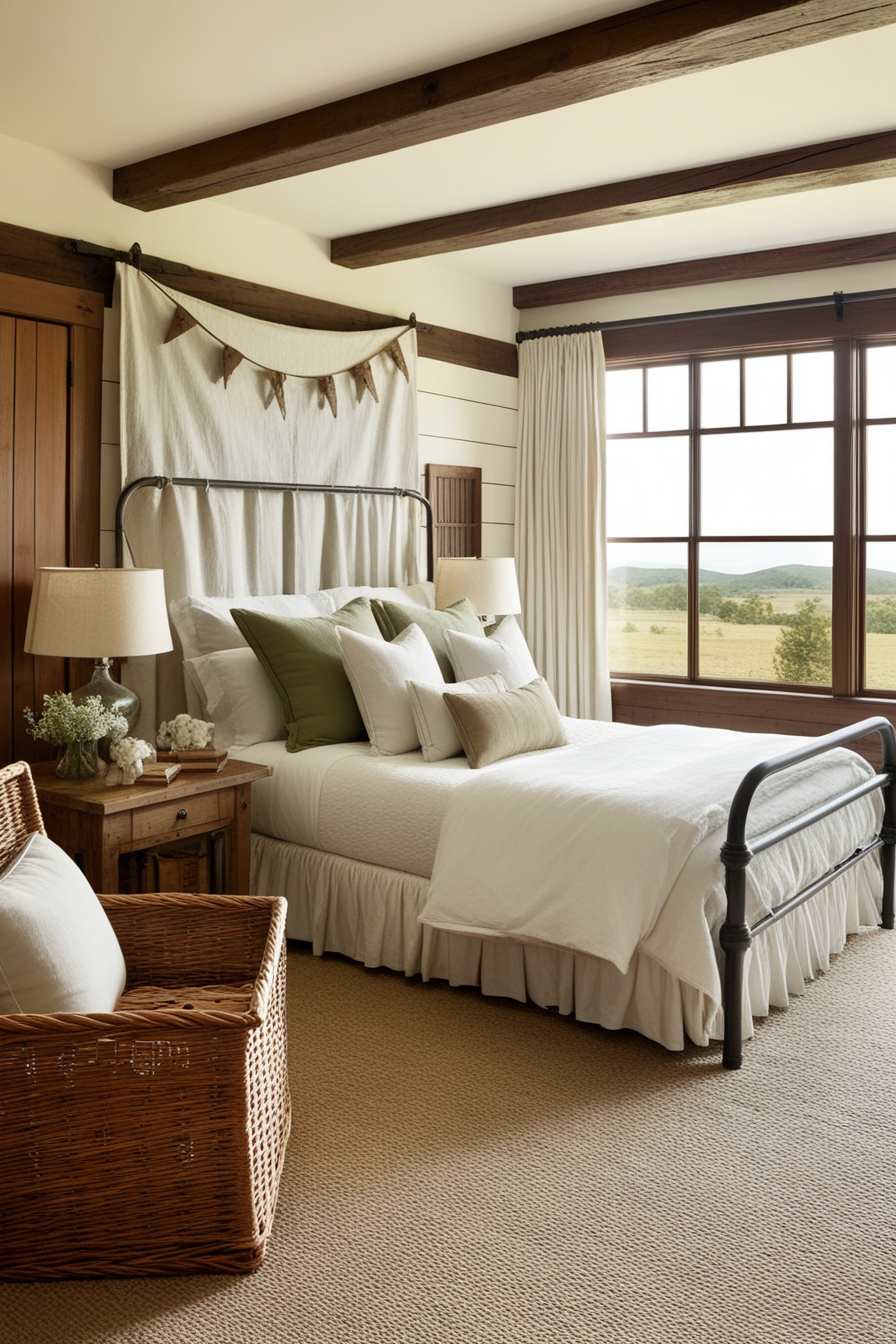 Country-Themed Bedroom 