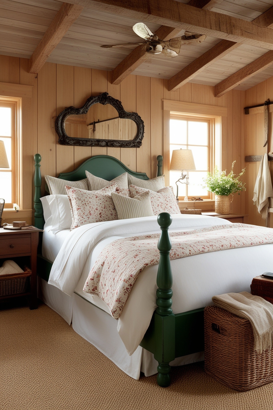 Country-Themed Bedroom 