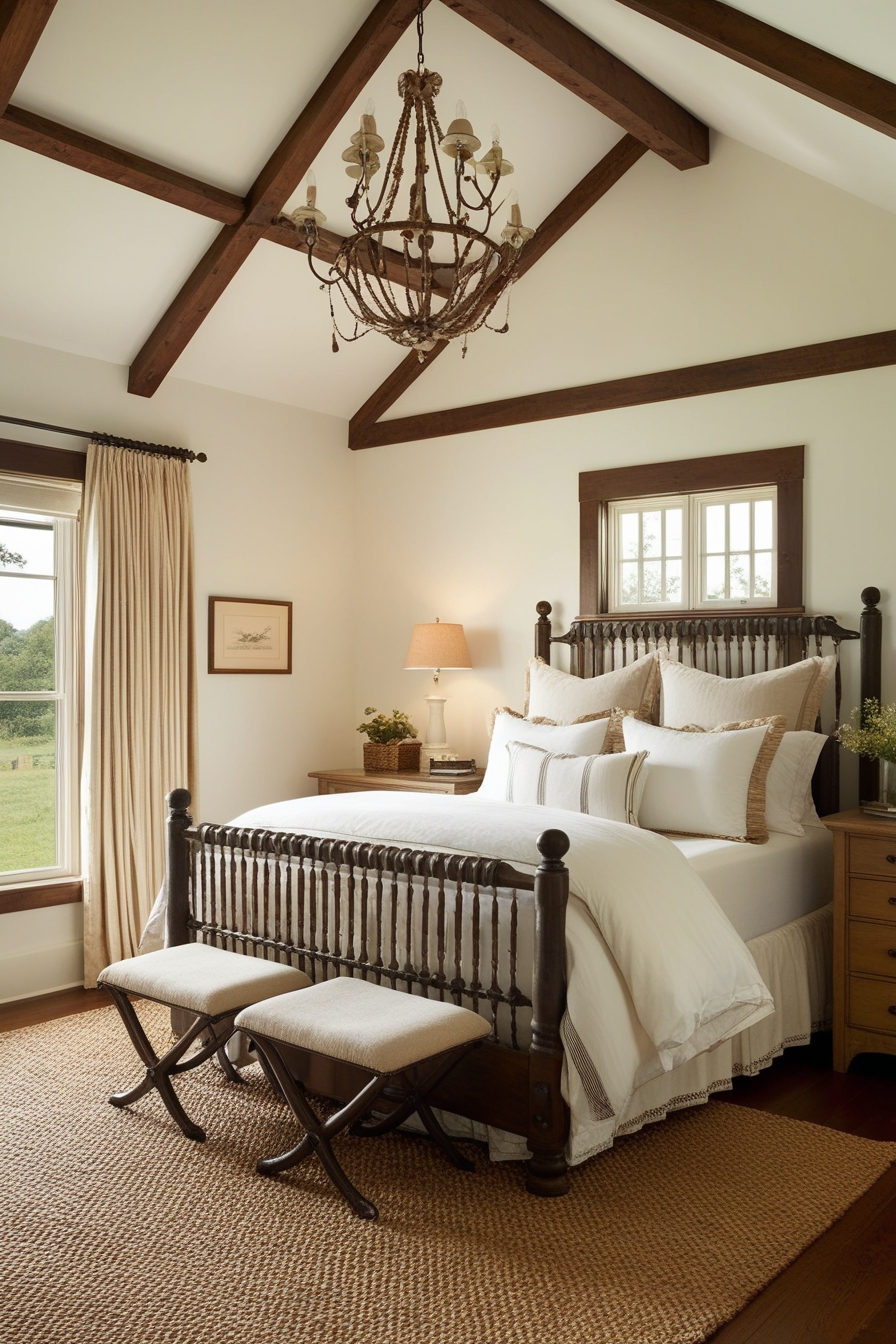 Country-Themed Bedroom 