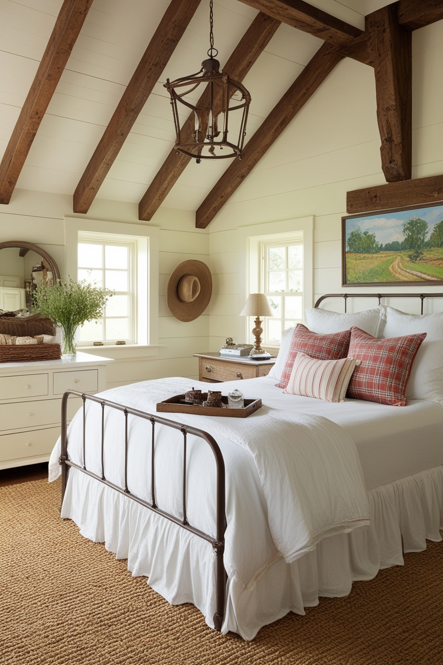 Country-Themed Bedroom 