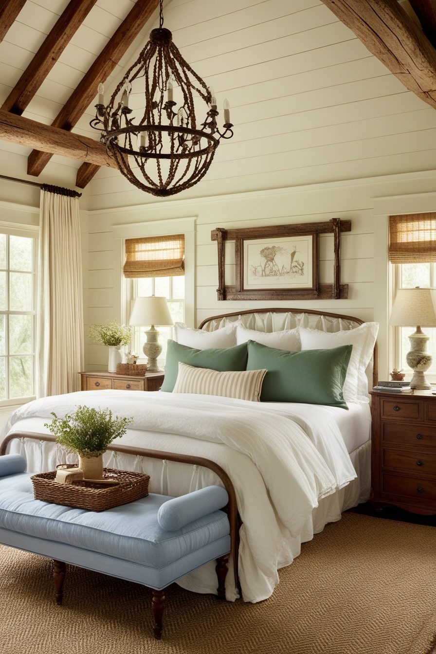 Country-Themed Bedroom 