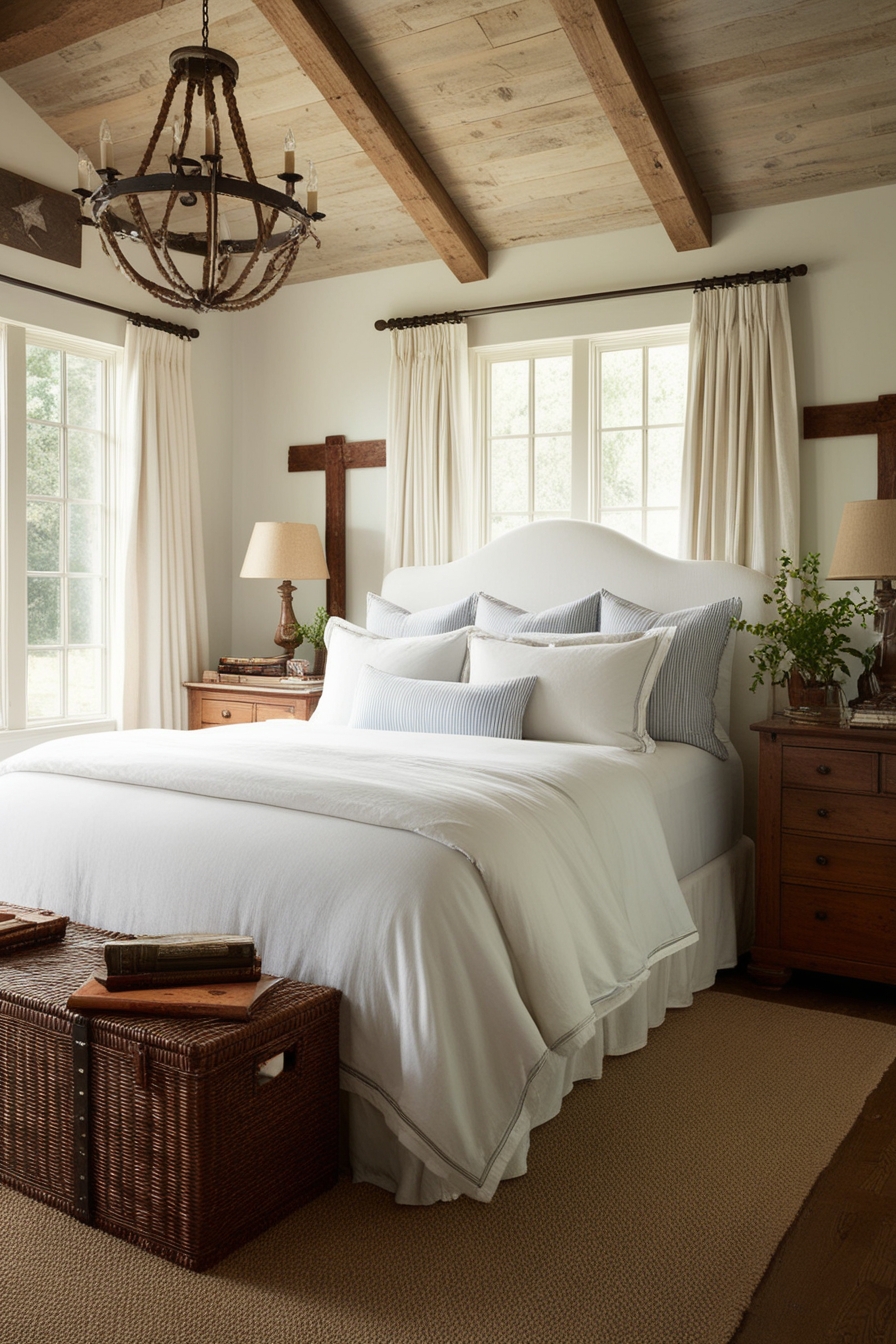 Country-Themed Bedroom 