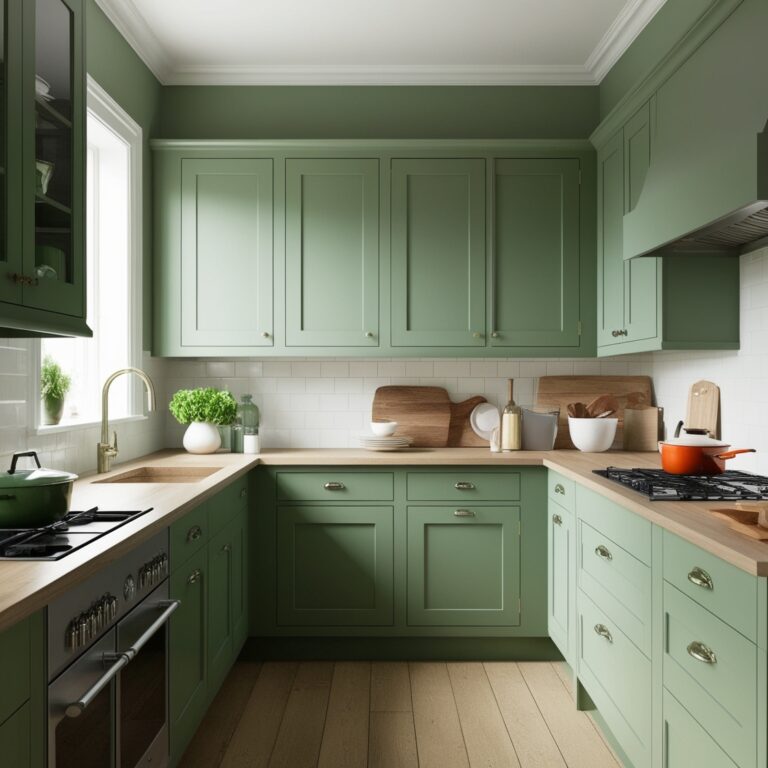 26 Sage Green-Themed Kitchen Ideas