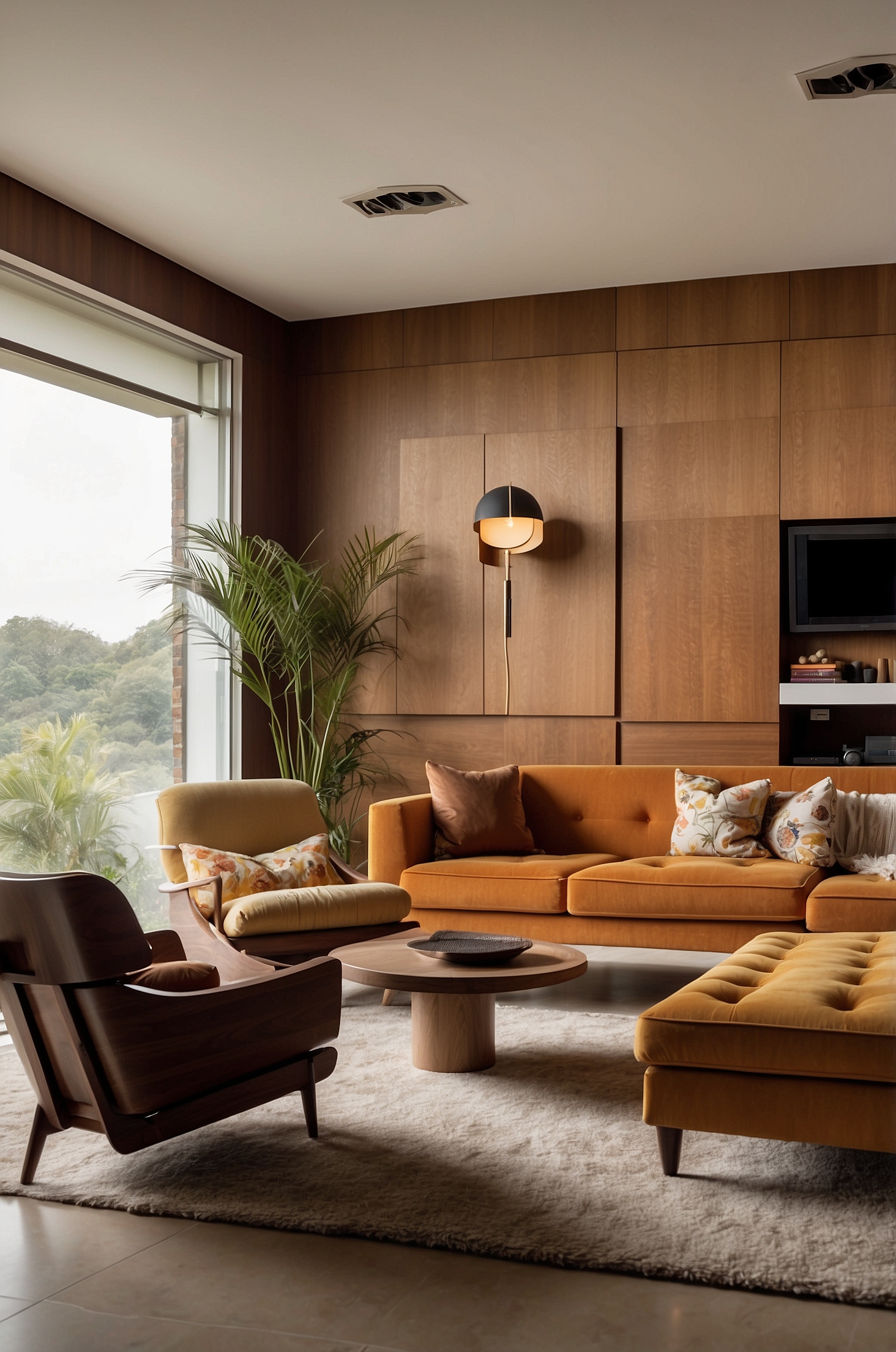 Modern 70s Living Room Ideas