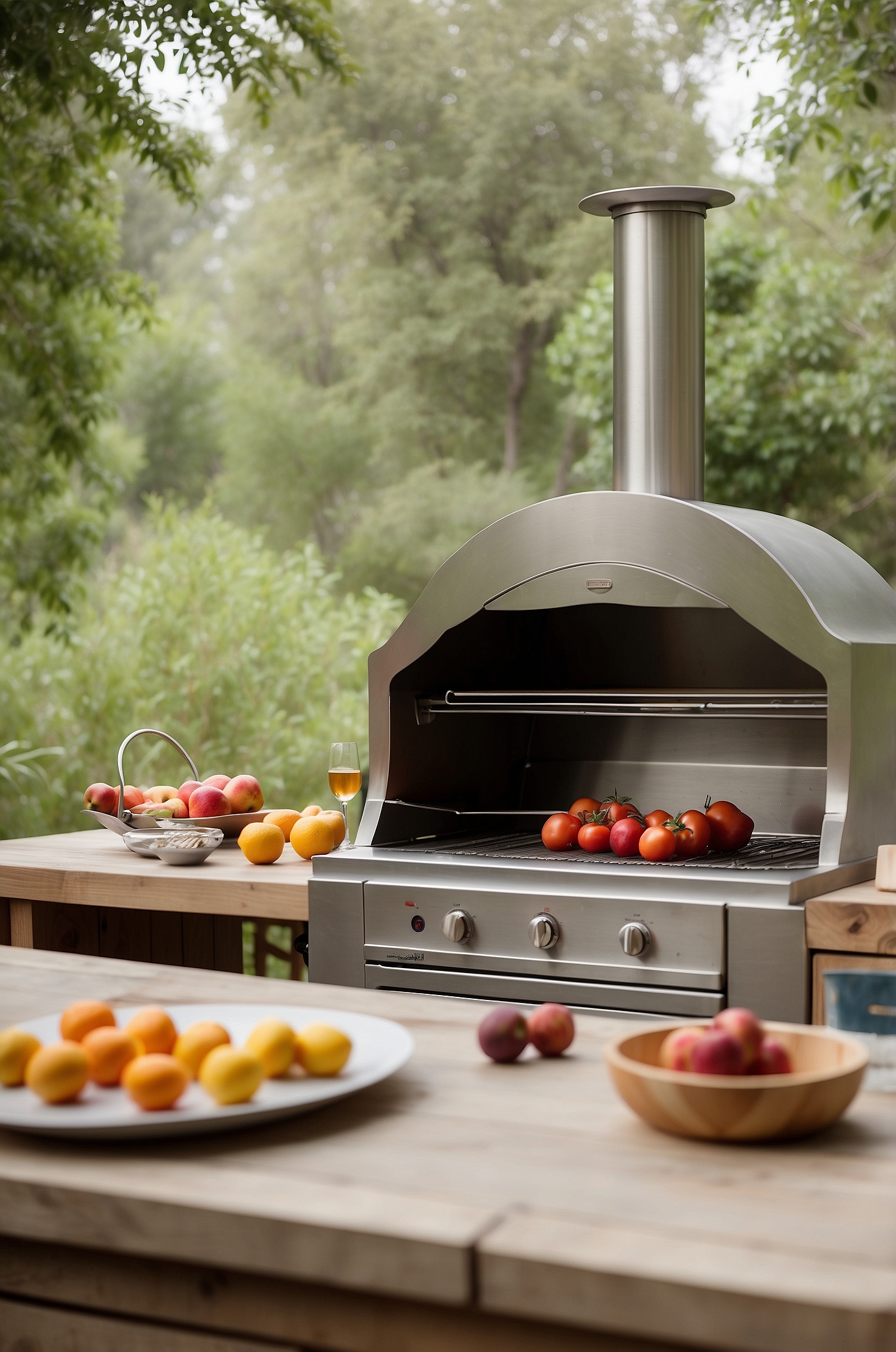 Simple Outdoor Kitchen