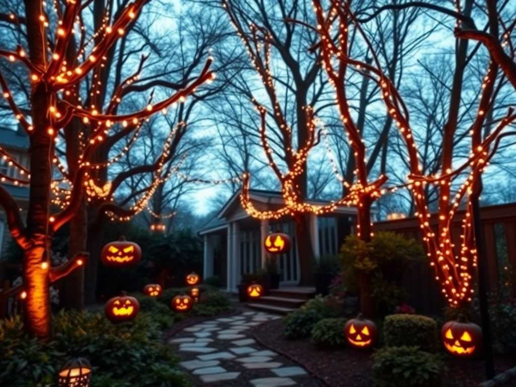 Image for Enchanted Forest with Twinkling Lights