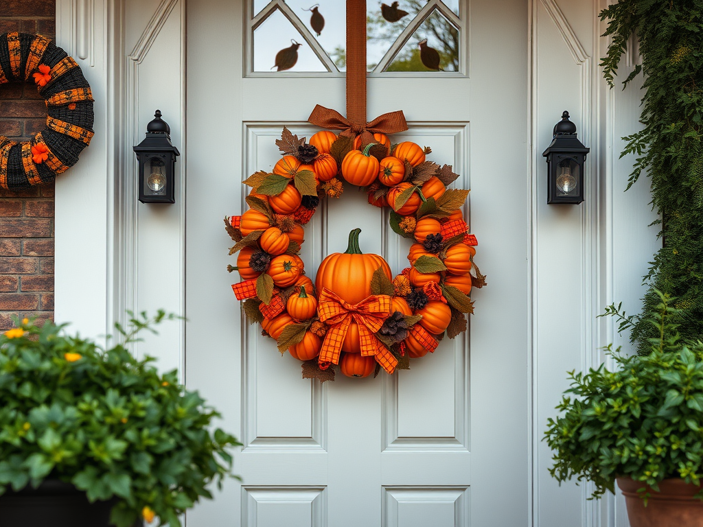 Image for Pumpkin Patch Wreath: