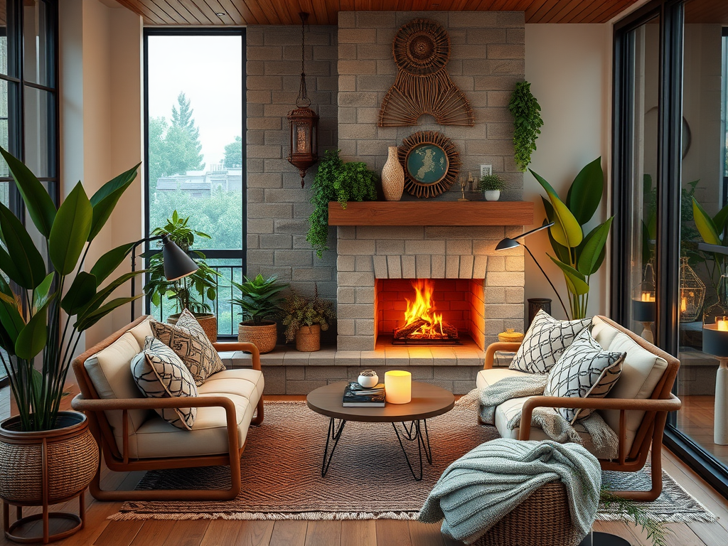 Image for Cozy Fireplace Nook