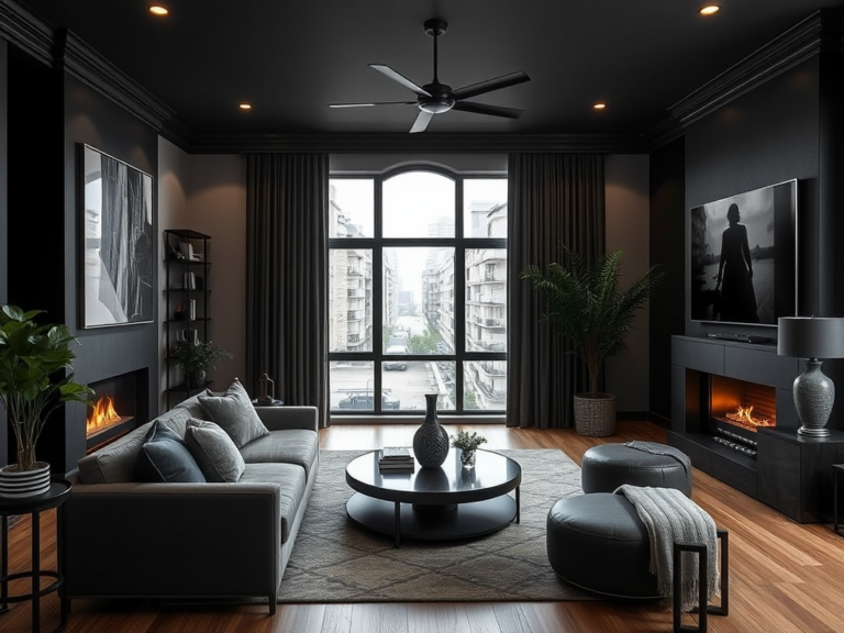 25 Dark Living Room Ideas to Transform Your Space