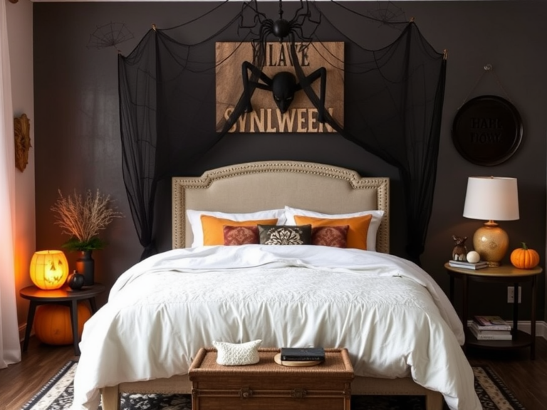 24 Spooktacular Halloween Bedroom Ideas to Transform Your Space