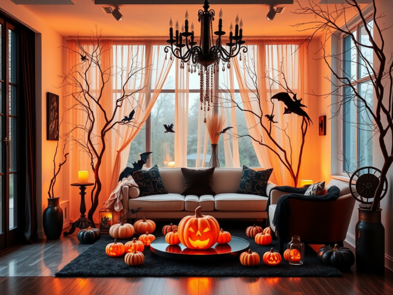 17 Elegant Halloween Decor Ideas