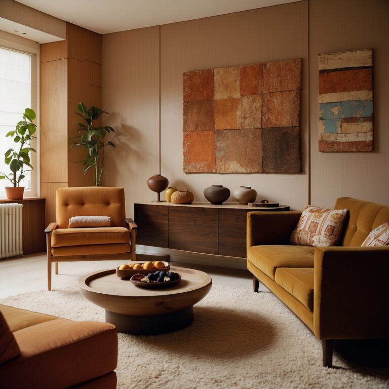 17 Modern 70s Living Room Ideas