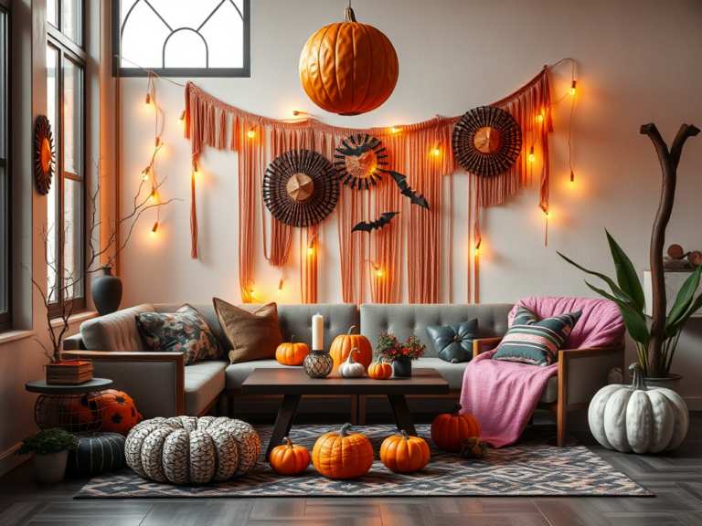 16 Boho Halloween Decor Ideas