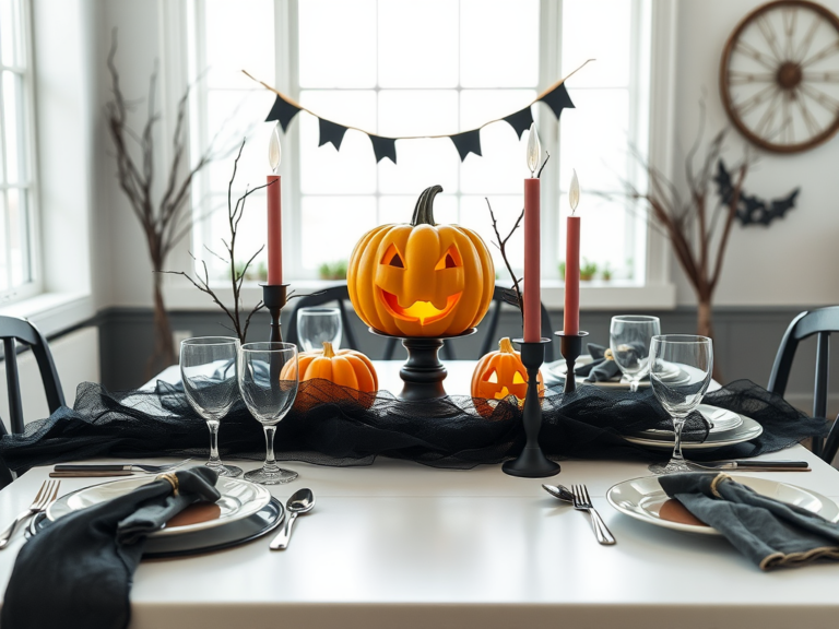 17 Halloween Table Decor Ideas