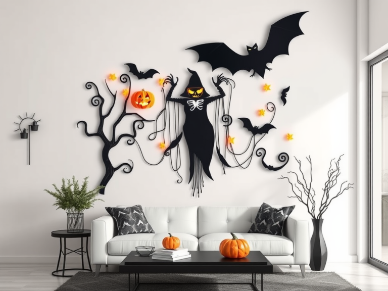 19 Halloween Wall Decor Ideas