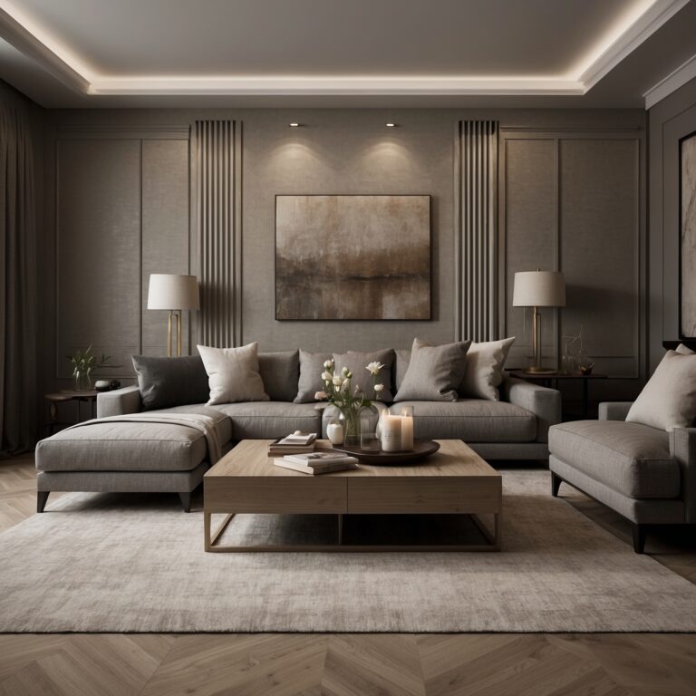 25 Moody Neutral Living Room Ideas