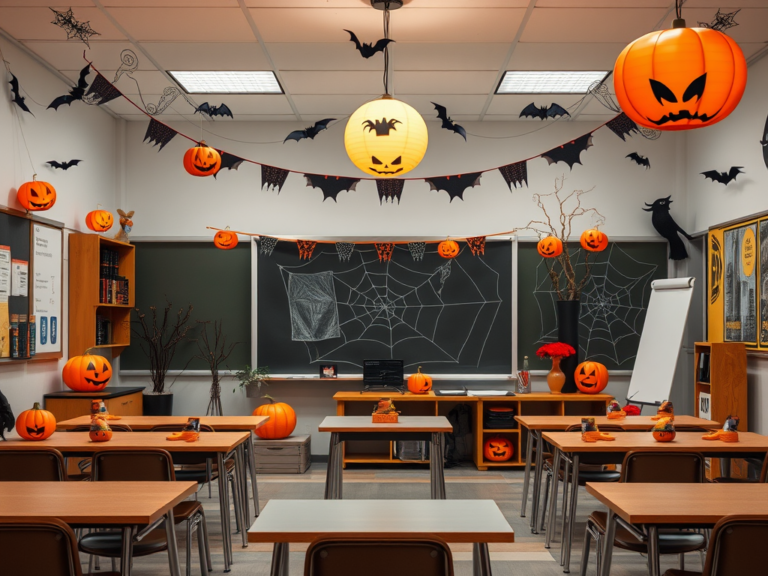 18 Halloween Decor For Classroom Ideas