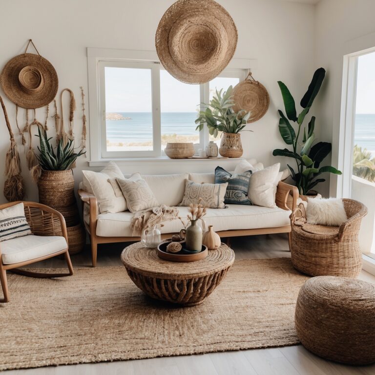 30 Boho Coastal Living Room Ideas: Transform Your Space with These Stylish Inspirations