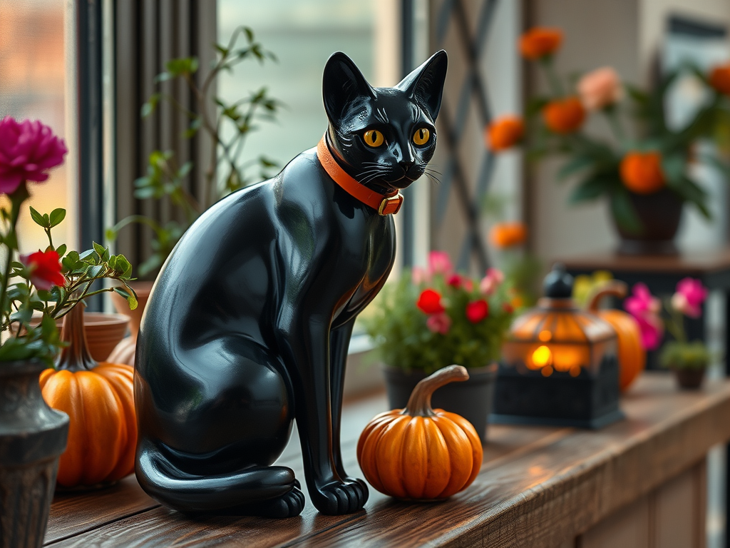 Image for Black Cat Figurines: