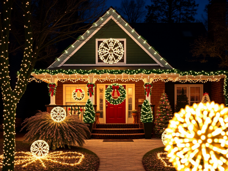 19 Outdoor Christmas Lights Ideas