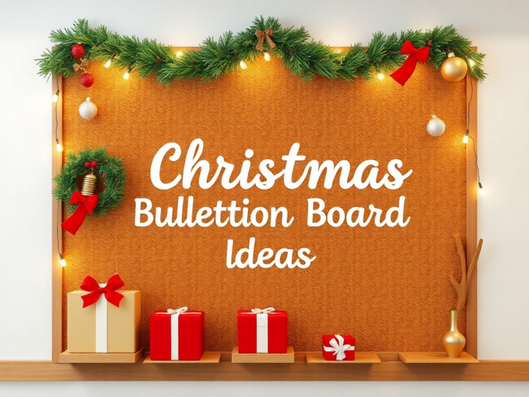 17 Christmas Bulletin Board Ideas