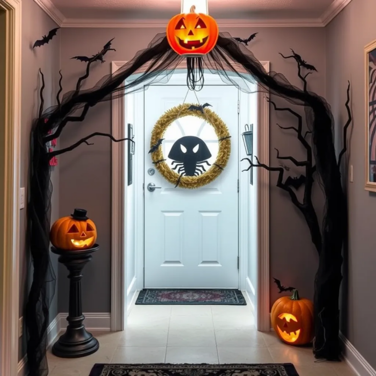 15 Halloween Hallway Decorations Ideas