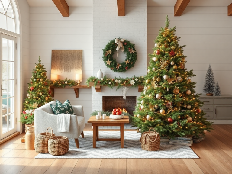 17 Farmhouse Christmas Decor Ideas