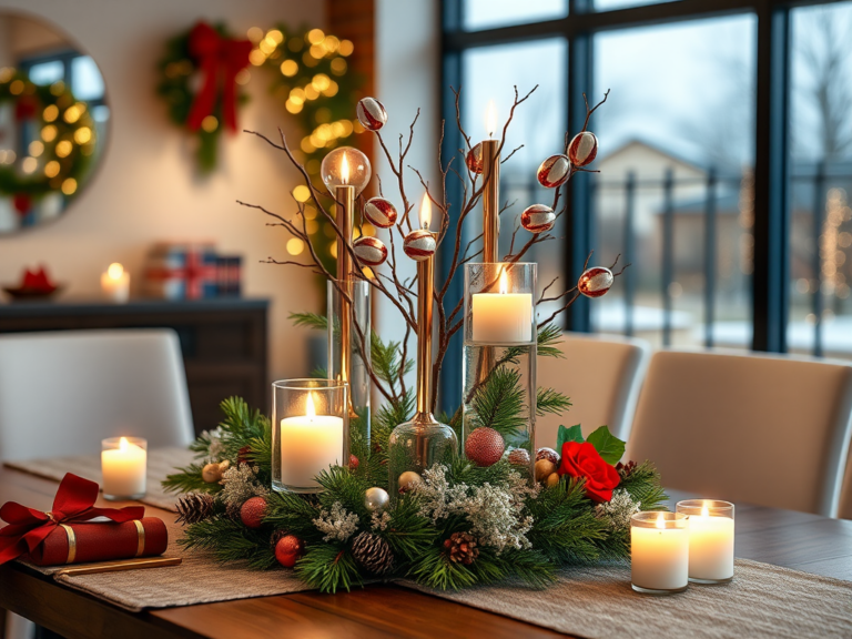 18 Christmas Centerpieces DIY Ideas