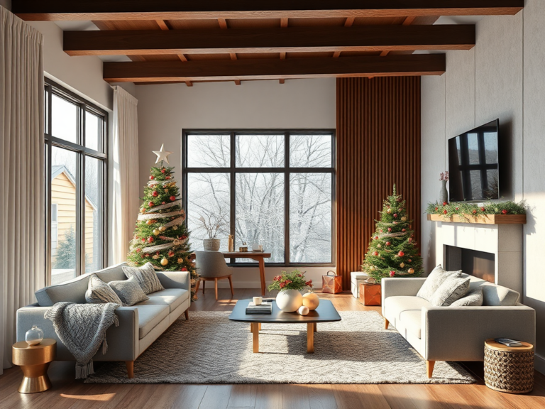 17 Christmas Living Room Ideas