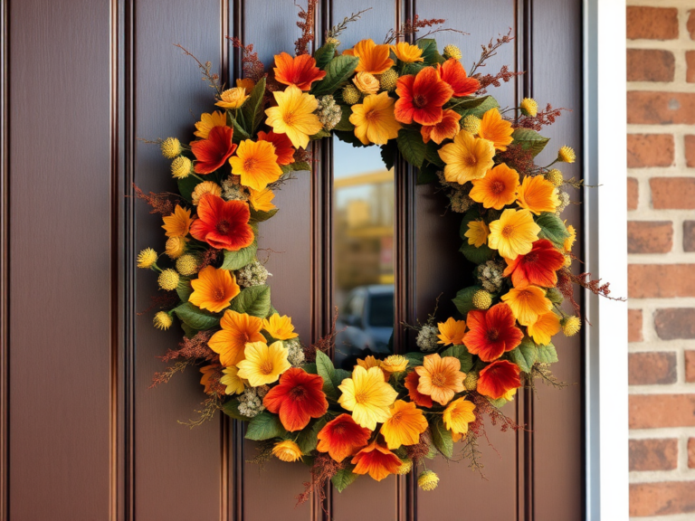 28 Fall Wreaths For Front Door Ideas