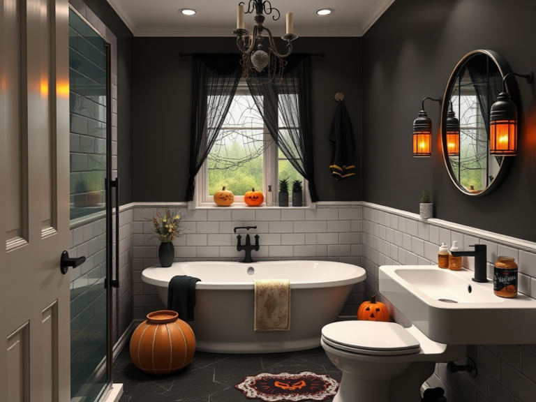 24 Halloween Bathroom Decor Ideas