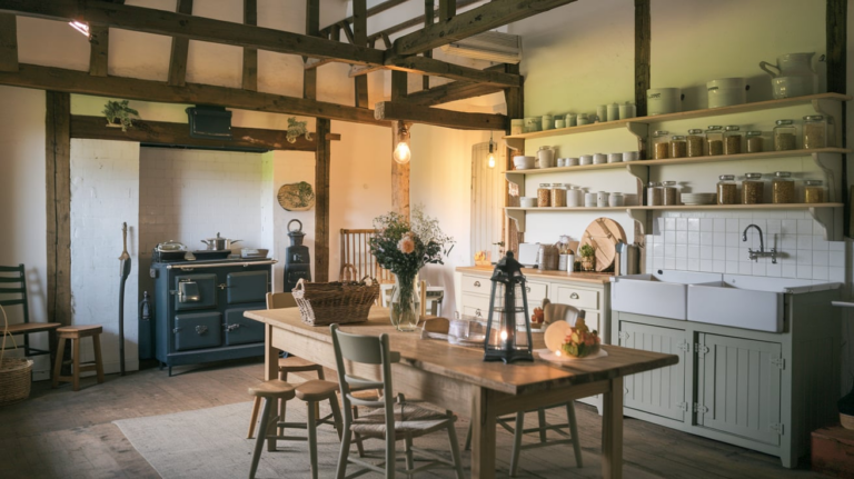 23 Farmhouse Kitchen Ideas to Add Rustic Charm in Modern Spaces