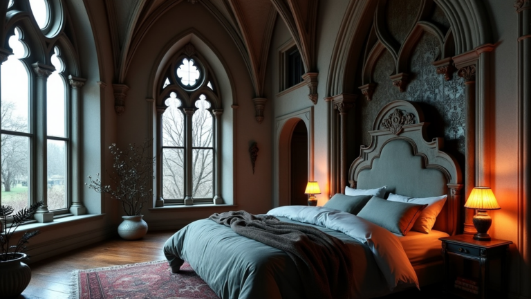 18 Gothic Bedroom Ideas: Transform Your Space with Dark Elegance